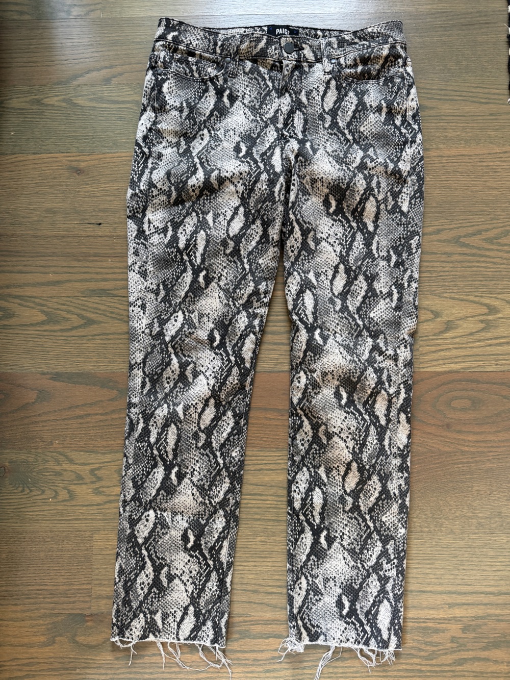 Paige Hoxton Slim Python Jean size 30